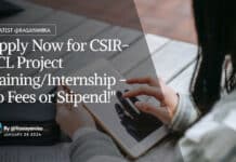 "Apply Now for CSIR-NCL Project Training/Internship - No Fees or Stipend!"