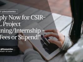 "Apply Now for CSIR-NCL Project Training/Internship - No Fees or Stipend!"