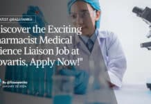 "Discover the Exciting Pharmacist Medical Science Liaison Job at Novartis, Apply Now!"