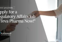 "Apply for a Regulatory Affairs Job at Teva Pharma Now!"