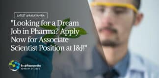 "Looking for a Dream Job in Pharma? Apply Now for Associate Scientist Position at J&J!"