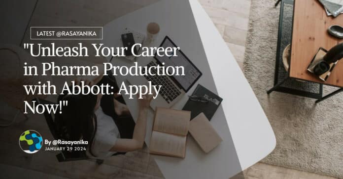 DPharma Production Officer Jobs
