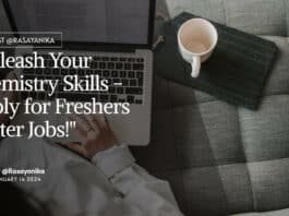 "Unleash Your Chemistry Skills - Apply for Freshers Baxter Jobs!"