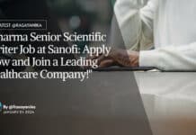 "Pharma Senior Scientific Writer Job at Sanofi: Apply Now and Join a Leading Healthcare Company!"