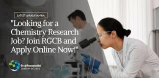 "Looking for a Chemistry Research Job? Join RGCB and Apply Online Now!"