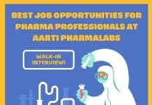 Aarti Pharmalabs Pharma Jobs