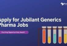 Jubilant Generics Pharma Jobs