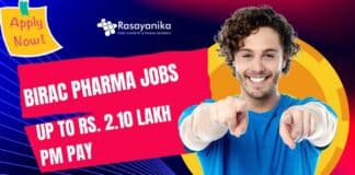 BIRAC Pharma Jobs With Up To Rs. 2.10 Lakh pm Pay - Apply Online