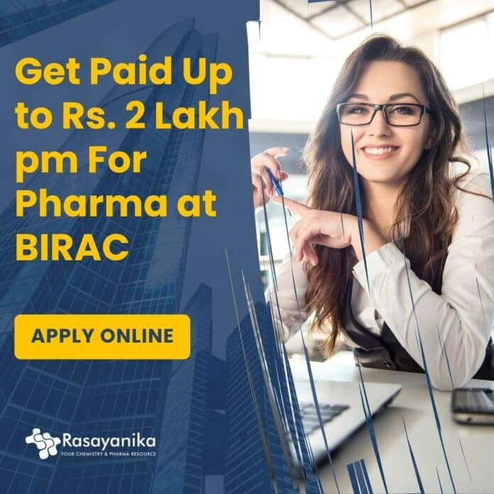 BIRAC Jobs Pharma 2024
