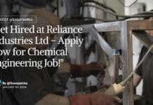 "Get Hired at Reliance Industries Ltd - Apply Now for Chemical Engineering Job!"