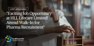 "Exciting Job Opportunity at HLL Lifecare Limited! Attend Walk-In for Pharma Recruitment"