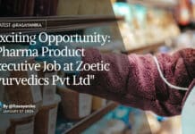 "Exciting Opportunity: BPharma Product Executive Job at Zoetic Ayurvedics Pvt Ltd"