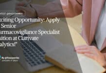 "Exciting Opportunity: Apply for Senior Pharmacovigilance Specialist Position at Clarivate Analytics!"