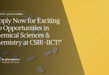 CSIR-IICT Multiple Project Vacancies For Chemical Sciences & Chemistry