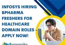 Infosys Hiring BPharma