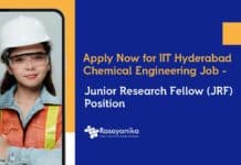 IIT Hyderabad Chemical Engineering