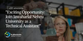 "Exciting Opportunity: Join Jawaharlal Nehru University as a Technical Assistant!"