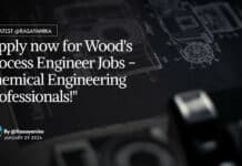 "Apply now for Wood's Process Engineer Jobs - Chemical Engineering Professionals!"