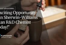 "Exciting Opportunity: Join Sherwin-Williams as an R&D Chemist Today!"