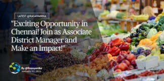 "Exciting Opportunity in Chennai! Join as Associate District Manager and Make an Impact!"