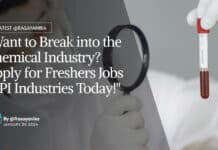 "Want to Break into the Chemical Industry? Apply for Freshers Jobs at PI Industries Today!"