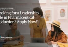 "Looking for a Leadership Role in Pharmaceutical Production? Apply Now!"