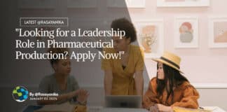 "Looking for a Leadership Role in Pharmaceutical Production? Apply Now!"