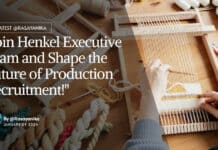 "Join Henkel Executive Team and Shape the Future of Production Recruitment!"