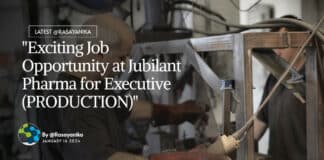 "Exciting Job Opportunity at Jubilant Pharma for Executive (PRODUCTION)"