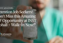 "Attention Job Seekers! Don't Miss this Amazing JRF Opportunity at INST Mohali - Walk-In Now!"