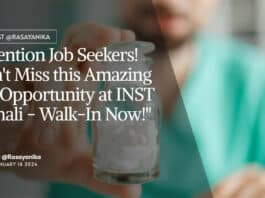 "Attention Job Seekers! Don't Miss this Amazing JRF Opportunity at INST Mohali - Walk-In Now!"