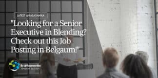 "Looking for a Senior Executive in Blending? Check out this Job Posting in Belgaum!"