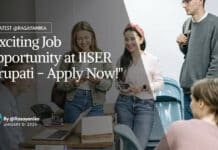 "Exciting Job Opportunity at IISER Tirupati - Apply Now!"