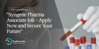 "Syngene Pharma Associate Job - Apply Now and Secure Your Future"