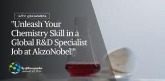 "Unleash Your Chemistry Skill in a Global R&D Specialist Job at AkzoNobel!"