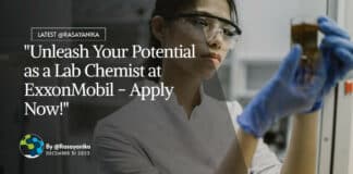"Unleash Your Potential as a Lab Chemist at ExxonMobil - Apply Now!"