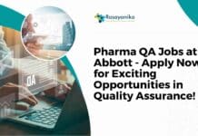 Pharma QA Jobs Abbott