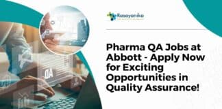Pharma QA Jobs Abbott