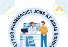 Pharmacist Jobs at AIIMS