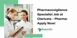 Pharmacovigilance Specialist at Clarivate