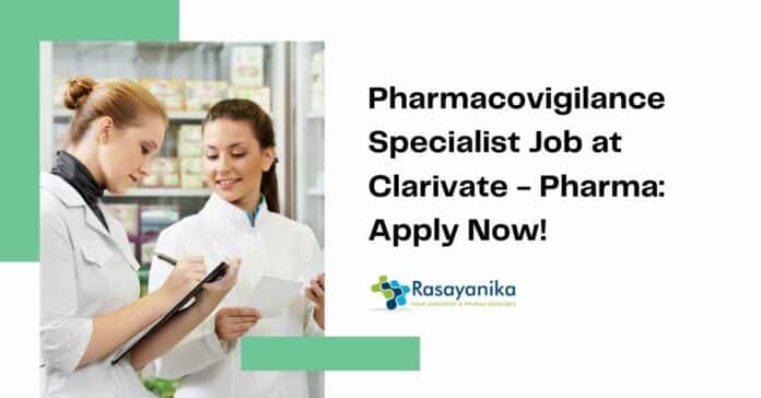 Pharmacovigilance Specialist at Clarivate