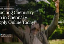 "Exciting Chemistry Job in Chennai - Apply Online Today!"