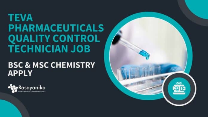 Teva Pharmaceuticals Quality Control