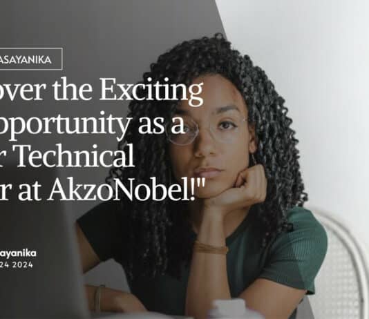 "Discover the Exciting Job Opportunity as a Senior Technical Officer at AkzoNobel!"