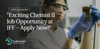 "Exciting Chemist II Job Opportunity at IFF - Apply Now!"