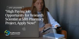 "High Paying Job Opportunity for Research Scientist at SJRI Pharmacy Project, Apply Now!"