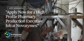 "Apply Now for a High-Profile Pharmacy Production Executive Job at Novozymes!"