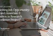 "Exciting Job Opportunity: Project Associate-I Position in Research Excellence Project!"