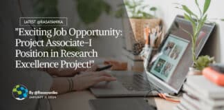"Exciting Job Opportunity: Project Associate-I Position in Research Excellence Project!"