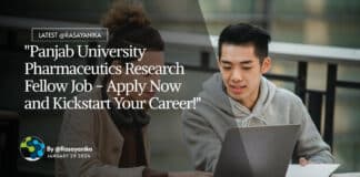 "Panjab University Pharmaceutics Research Fellow Job - Apply Now and Kickstart Your Career!"